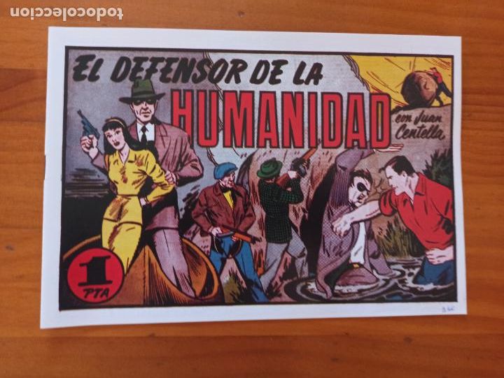 Tebeos: JUAN CENTELLA N&ordm; 116 - REEDICION - EL DEFENSOR DE LA HUMANIDAD (E) - Foto 1