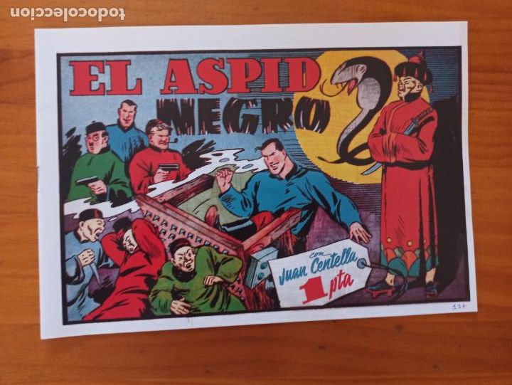 Tebeos: JUAN CENTELLA N&ordm; 117 - REEDICION - EL ASPID NEGRO (E) - Foto 1