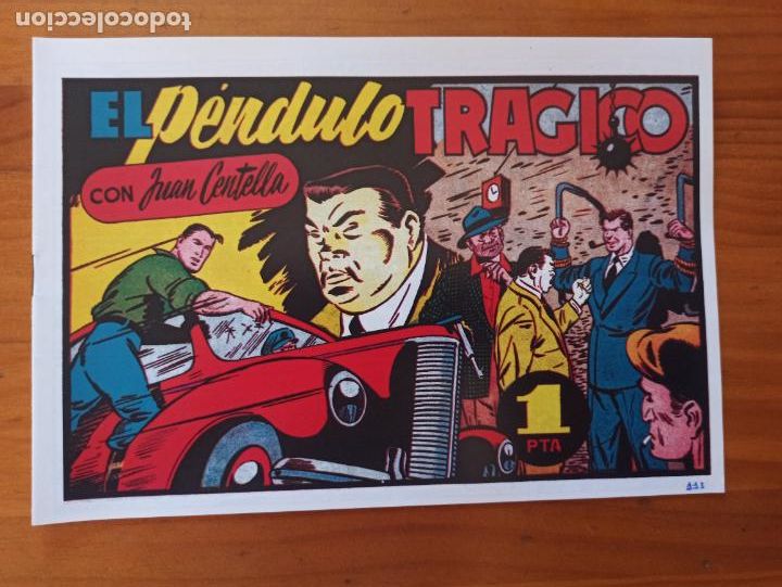 Tebeos: JUAN CENTELLA N&ordm; 118 - REEDICION - EL PENDULO TRAGICO (E) - Foto 1