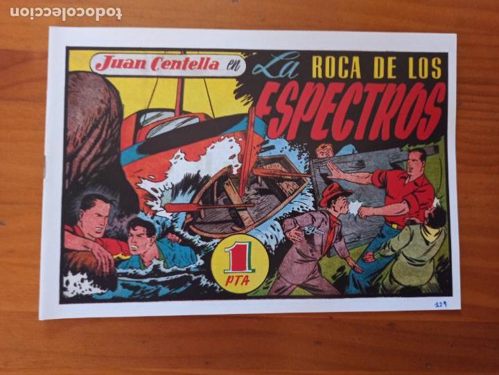 Tebeos: JUAN CENTELLA N&ordm; 119 - REEDICION - LA ROCA DE LOS ESPECTROS (E) - Foto 1