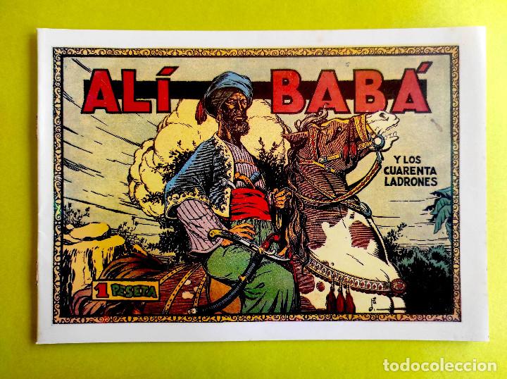 Tebeos: AL&Iacute; BAB&Aacute; Y LOS CUARENTA LADRONES. Portada de J. Blasco - Foto 1