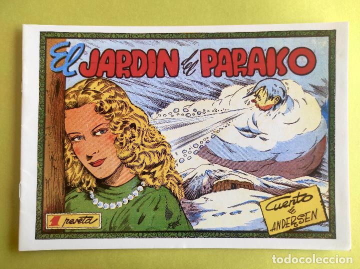 Tebeos: EL JARDIN DEL PARAISO. Cuento de Andersen. - Foto 1