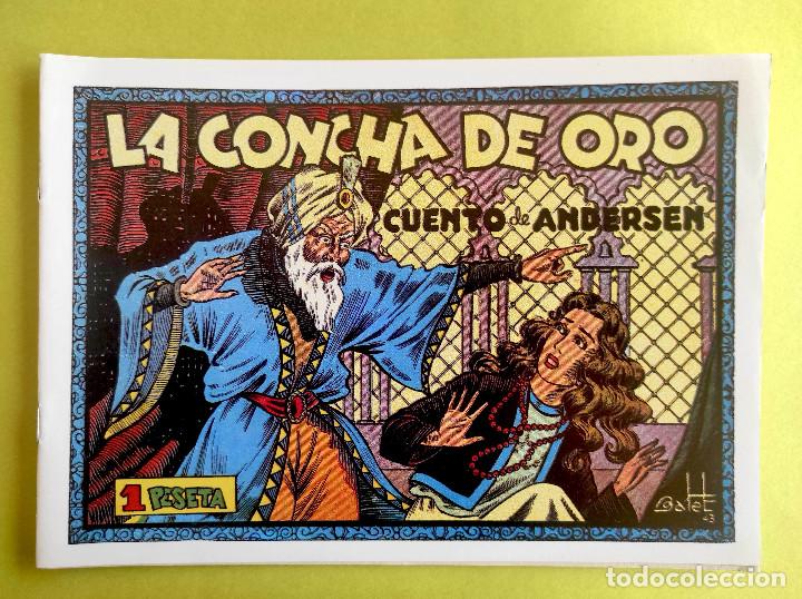 Tebeos: LA CONCHA DE ORO. Cuento de Andersen. - Foto 1