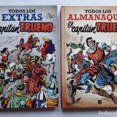 Livros de Banda Desenhada: CAPITÁN TRUENO TODOS LOS ALMANAQUES Y EXTRAS. Lote 362600305