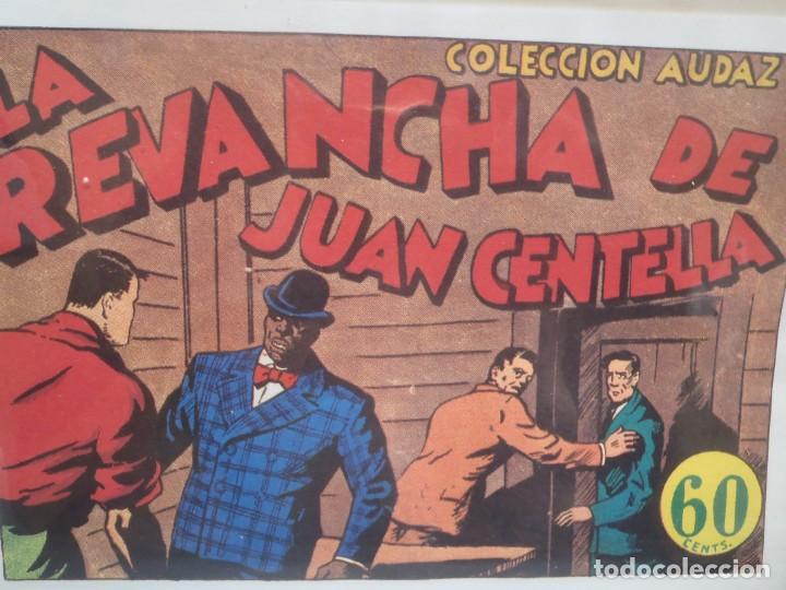 Tebeos: COLECCION AUDAZ - LA REVANCHA DE JUAN CENTELLA - - FACSIMIL - Foto 1