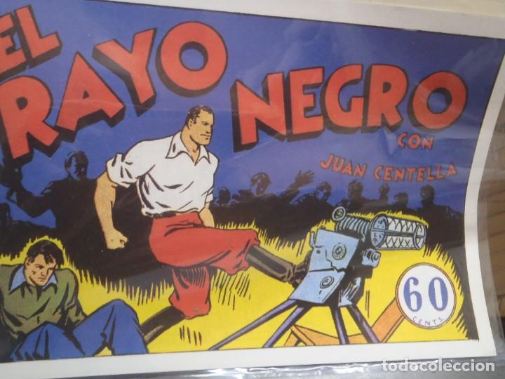 Tebeos: COLECCION AUDAZ - EL RAYO NEGRO - JUAN CENTELLA - - FACSIMIL - Foto 1
