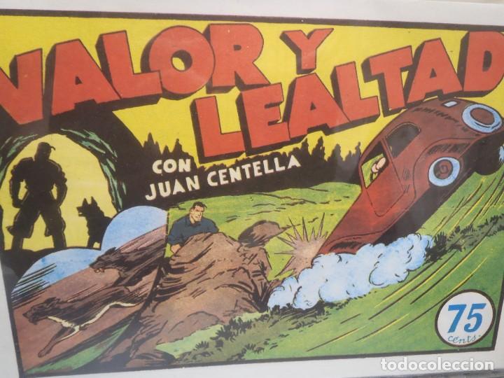 Tebeos: COLECCION AUDAZ - VALOR Y LEALTAD - JUAN CENTELLA - - FACSIMIL - Foto 1