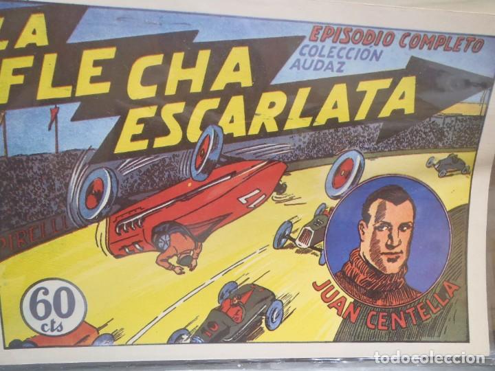 Tebeos: COLECCION AUDAZ - LA FLECHA ESCARLATA - JUAN CENTELLA - - FACSIMIL - Foto 1