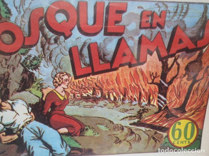 Tebeos: COLECCION AUDAZ - EL BOSQUE EN LLAMAS - JUAN CENTELLA - - FACSIMIL - Foto 1