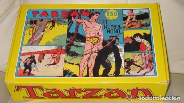 Tebeos: * TARZAN * REEDICI&Oacute;N FACSIMIL * 63 EJEMPLARES. &iexcl;&iexcl;COMPLETA!!. CON ESTUCHE * - Foto 1