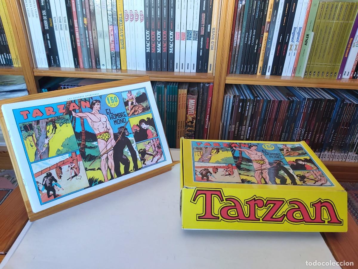 Tebeos: * TARZAN * REEDICI&Oacute;N FACSIMIL * 63 EJEMPLARES. &iexcl;&iexcl;COMPLETA!!. CON ESTUCHE * - Foto 2