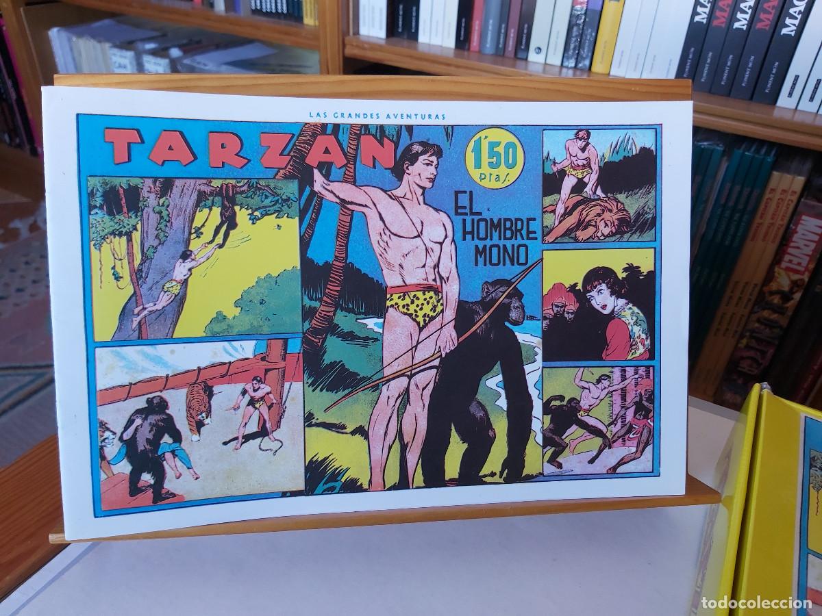 Tebeos: * TARZAN * REEDICI&Oacute;N FACSIMIL * 63 EJEMPLARES. &iexcl;&iexcl;COMPLETA!!. CON ESTUCHE * - Foto 3