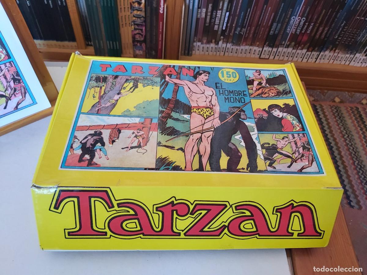 Tebeos: * TARZAN * REEDICI&Oacute;N FACSIMIL * 63 EJEMPLARES. &iexcl;&iexcl;COMPLETA!!. CON ESTUCHE * - Foto 4