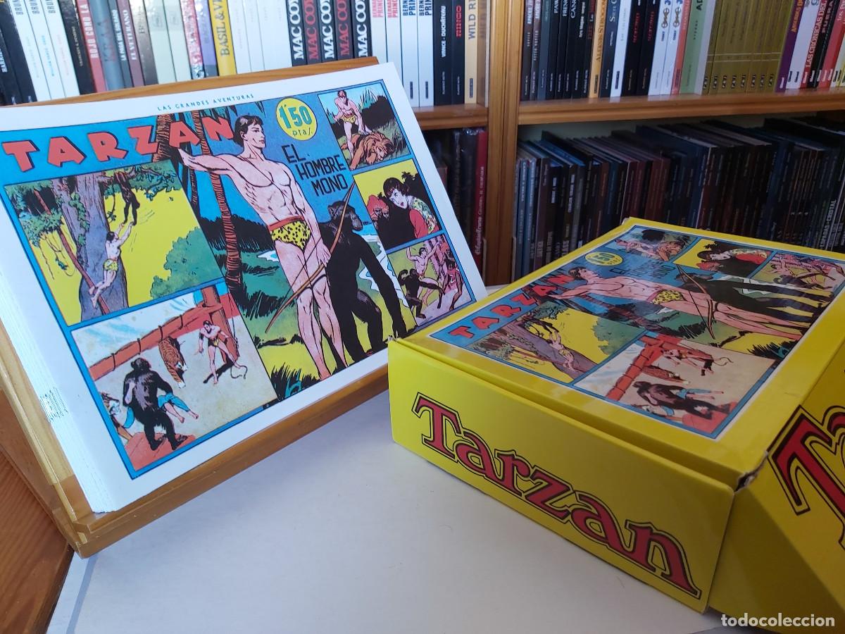 Tebeos: * TARZAN * REEDICI&Oacute;N FACSIMIL * 63 EJEMPLARES. &iexcl;&iexcl;COMPLETA!!. CON ESTUCHE * - Foto 5