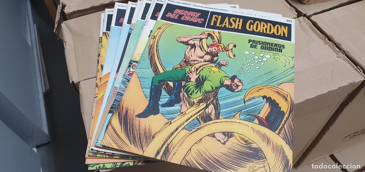 Tebeos: FLASH GORDON. DEL 11 AL 20. FALTA EL 18 - Foto 1