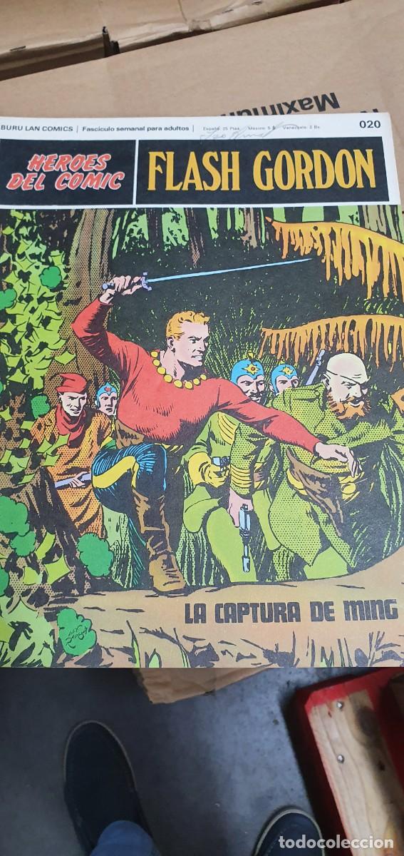 Tebeos: FLASH GORDON. DEL 11 AL 20. FALTA EL 18 - Foto 2