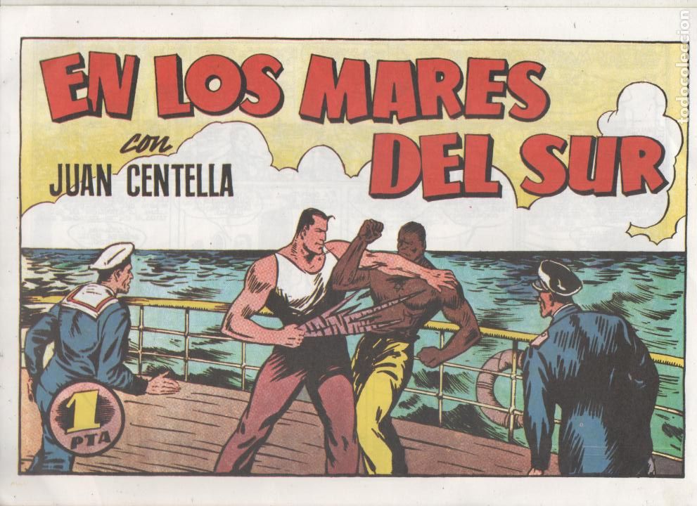 Tebeos: EN LOS MARES DEL SUR CON JUAN CENTELLA. -C2 - Foto 1
