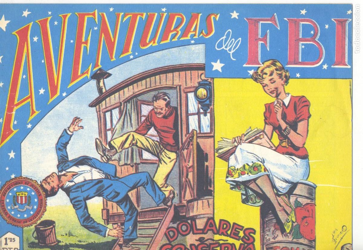 Tebeos: AVENTURAS DEL FBI 65 (REEDICI&Oacute;N FACS&Iacute;MIL) - Foto 1
