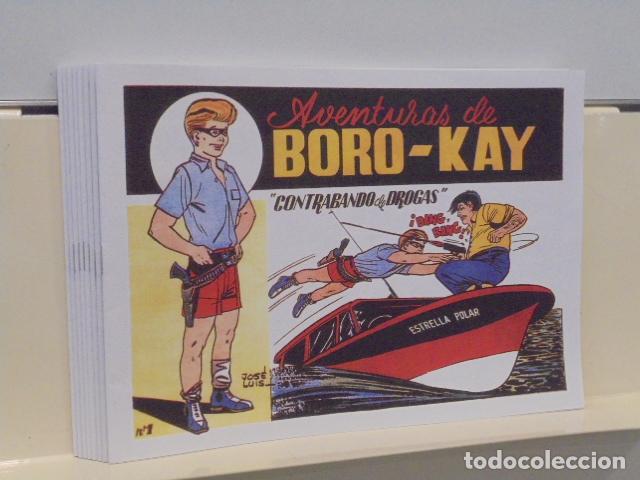 Tebeos: BORO-KAY COMPLETA 8 NUM. REEDICION - Foto 1