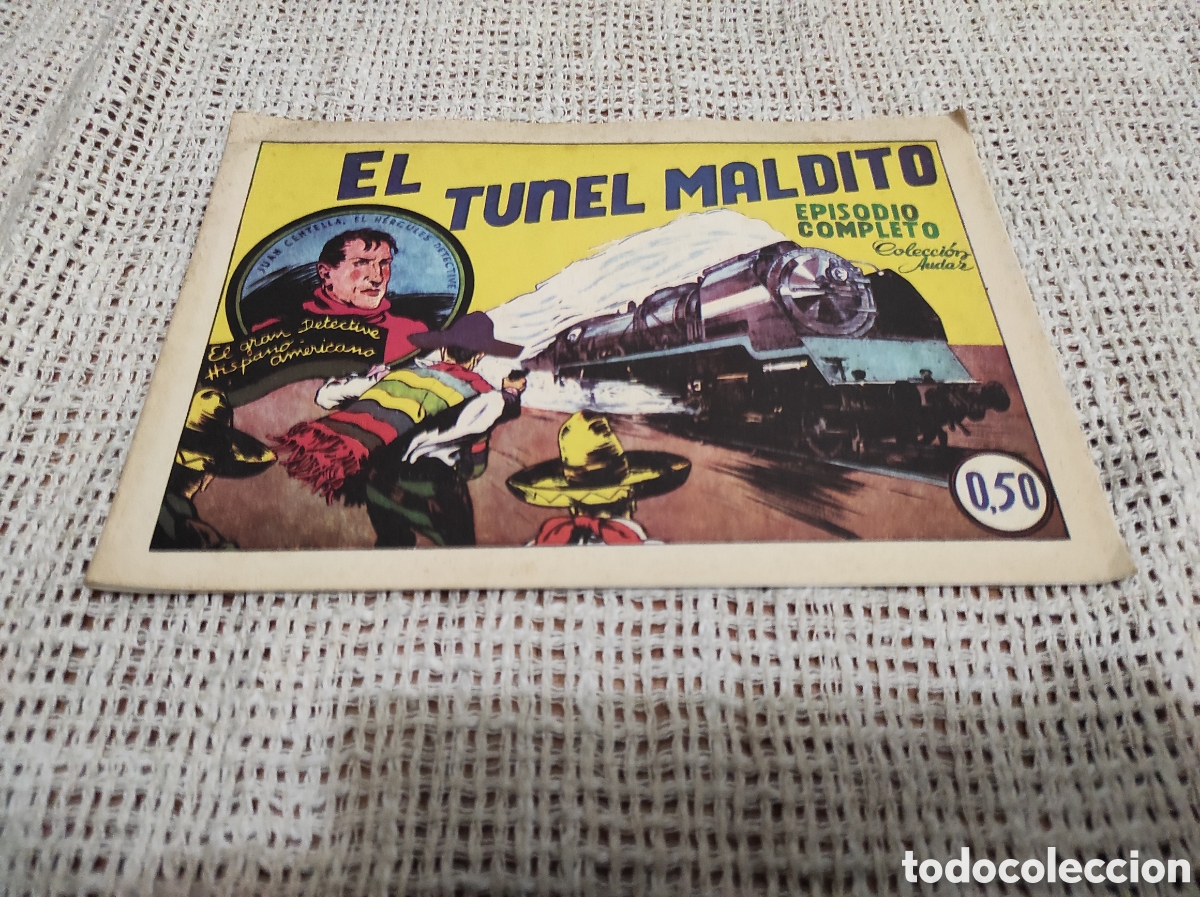 Tebeos: JUAN CENTELLA EL TUNEL MALDITO -REEDICION - Foto 1
