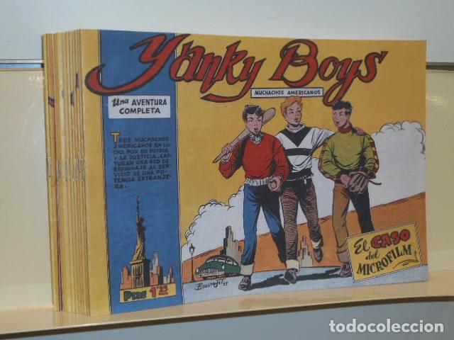 Tebeos: YANKY BOYS COMPLETA 18 NUM. REEDICION - Foto 1