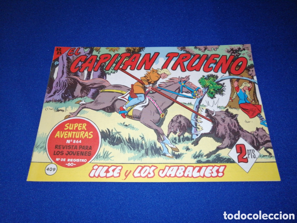 Tebeos: EL CAPIT&Aacute;N TRUENO 409 - Foto 1