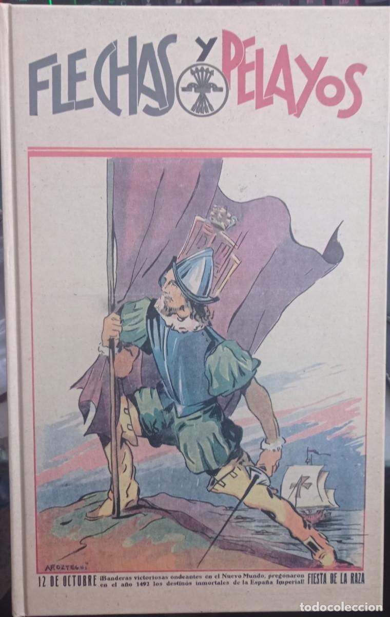 Tebeos: 6 Tomos Flechas Y Pelayos Aa.Vv. - Foto 3