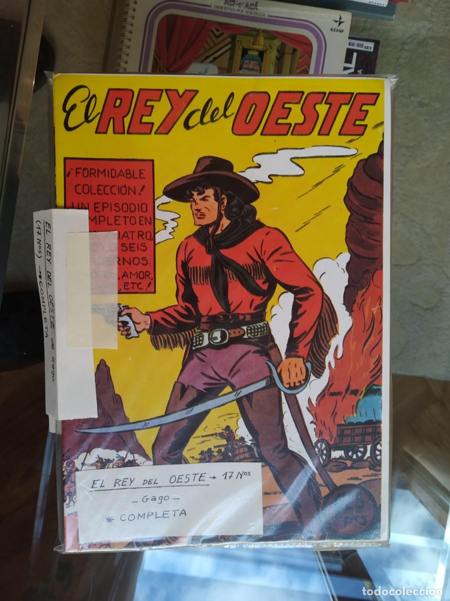 Tebeos: El Rey del Oeste (17 N&uacute;meros -Completa-) M. Gago - Foto 1