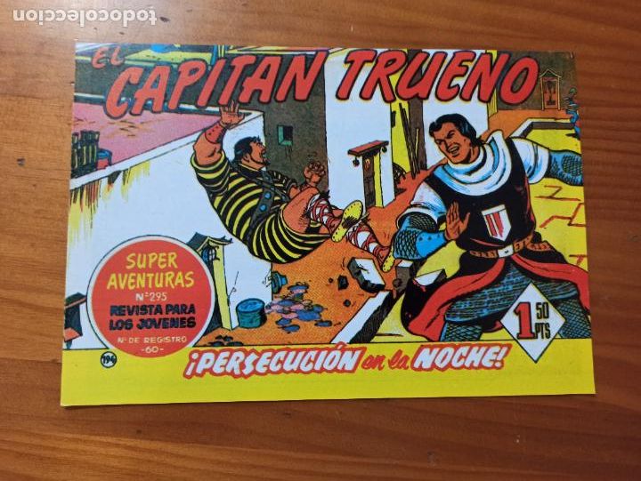 Tebeos: EL CAPITAN TRUENO N&ordm; 194 - REEDICION, FACSIMIL (Z2) - Foto 1