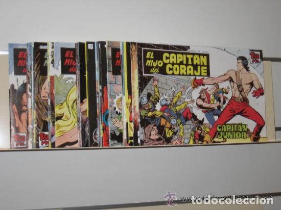 Tebeos: EL HIJO DEL CAPITAM CORAJE COMPLETA 52 NUM. REEDICION - Foto 1