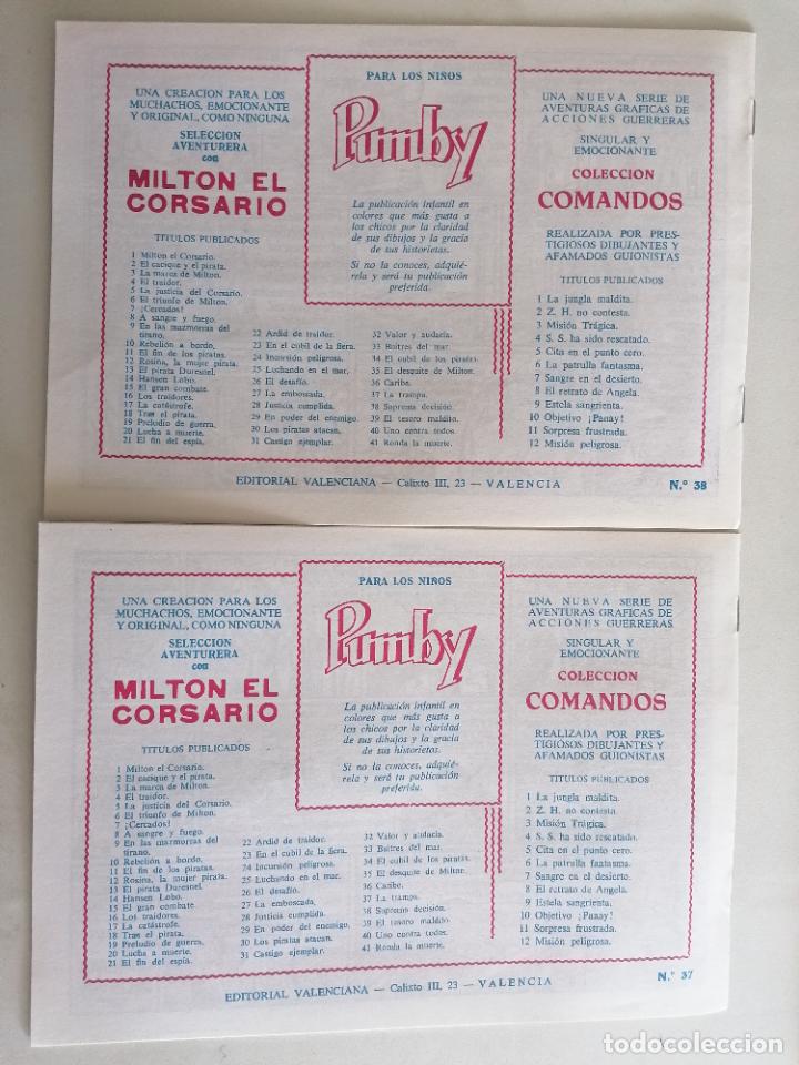Tebeos: MILTON EL CORSARIO N&ordm; 37-38 - Foto 2