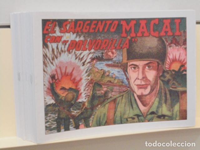 Tebeos: SARGENTO MACAI COMPLETA 41 NUM. REEDICION - Foto 1