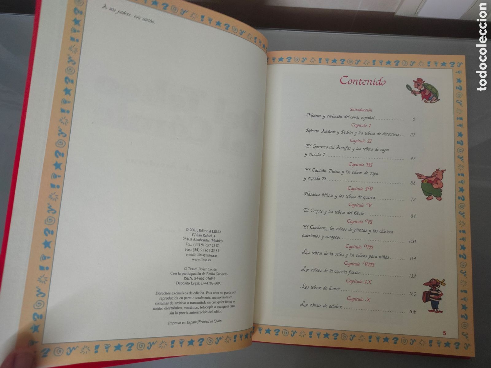 Tebeos: LIBRO DEL TEBEO AL COMIC JAVIER CONDE LIBSA 2001 - Foto 6