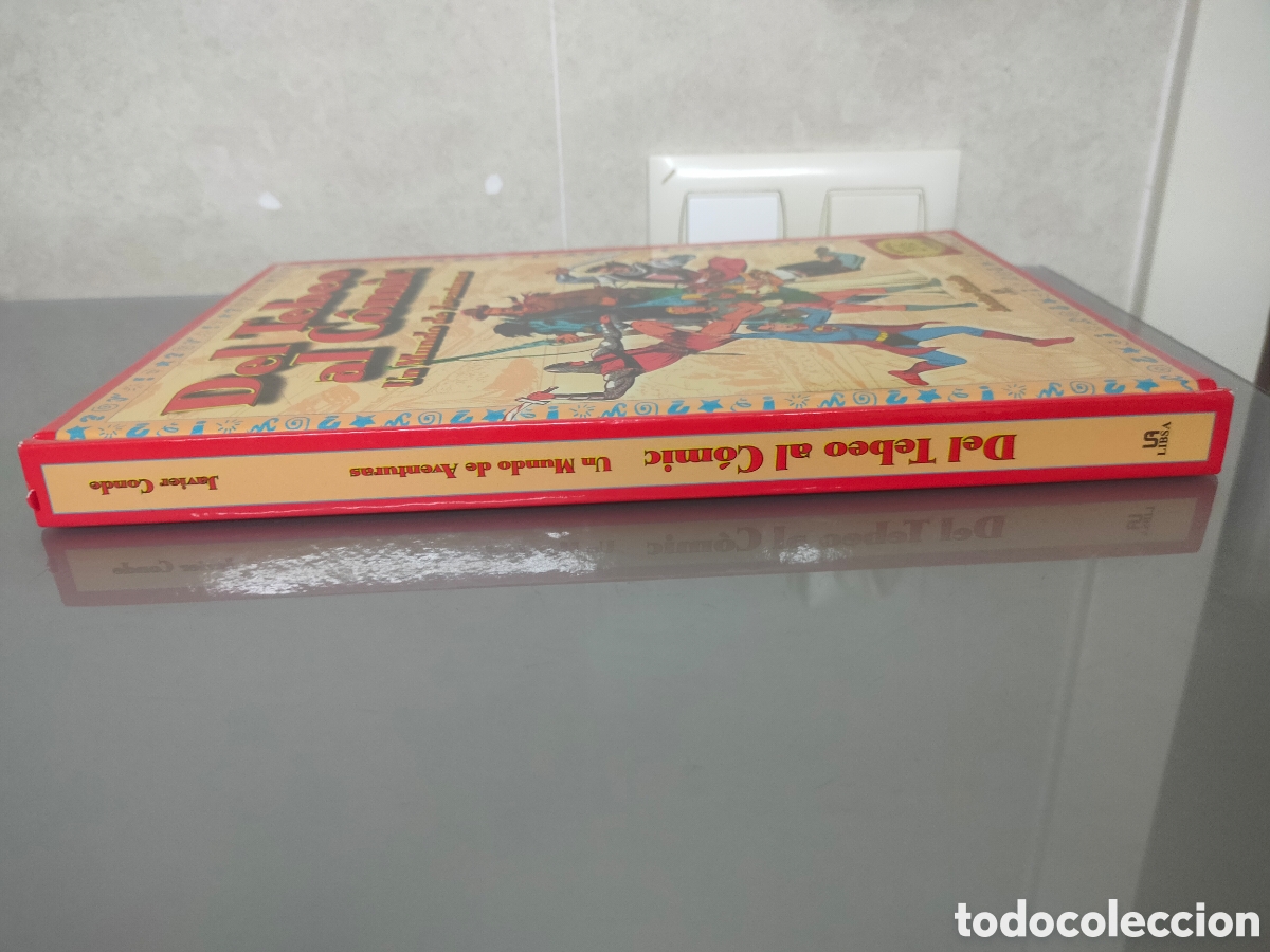 Tebeos: LIBRO DEL TEBEO AL COMIC JAVIER CONDE LIBSA 2001 - Foto 4