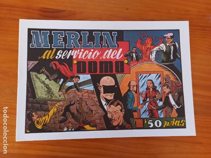 Tebeos: MERLIN - AL SERVICIO DEL DOMO - REEDICION (CJ) - Foto 1