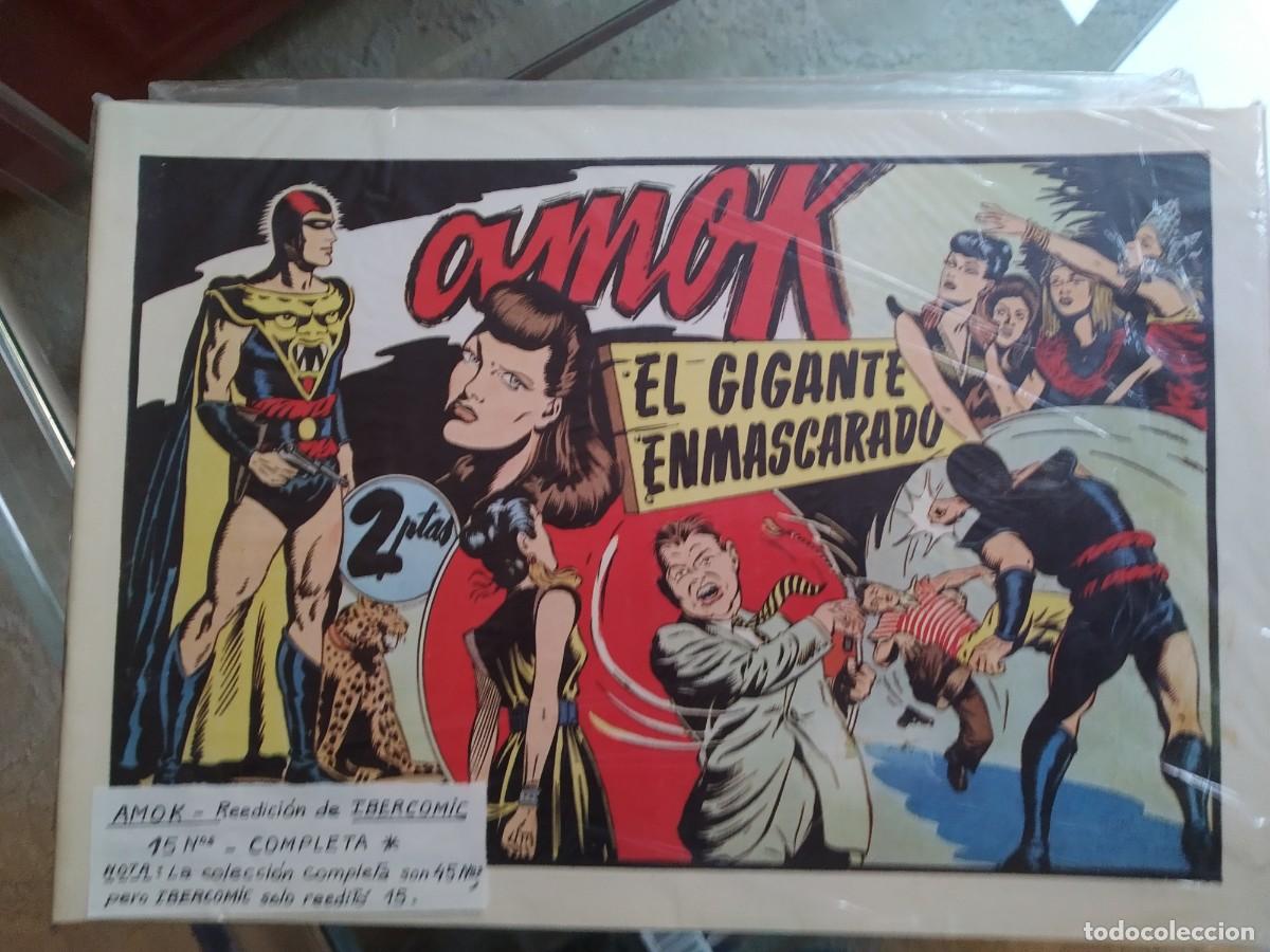 Tebeos: Amok (Lote de los 15 primeros n&uacute;meros) - Foto 1
