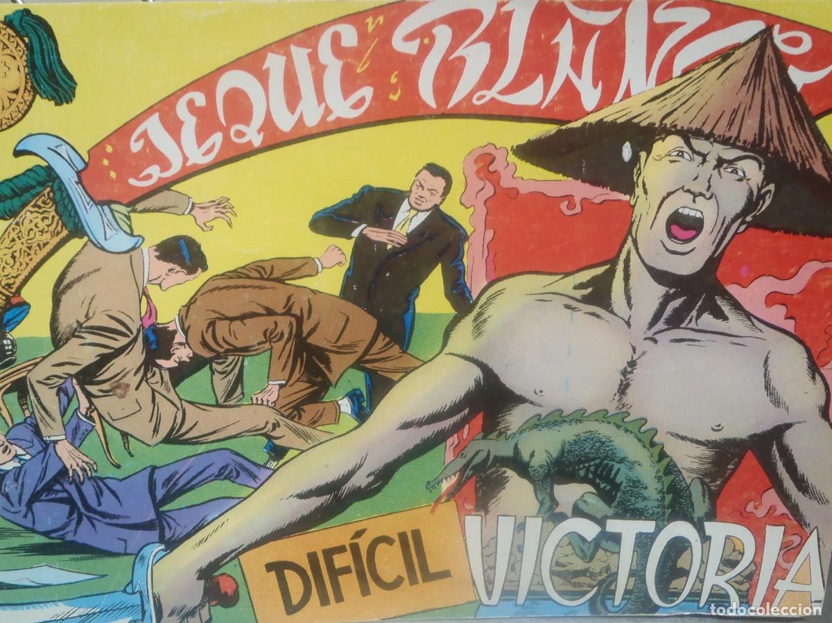 Tebeos: JEQUE BLANCO - DIFICIL VICTORIA- FACSIMIL - Foto 1
