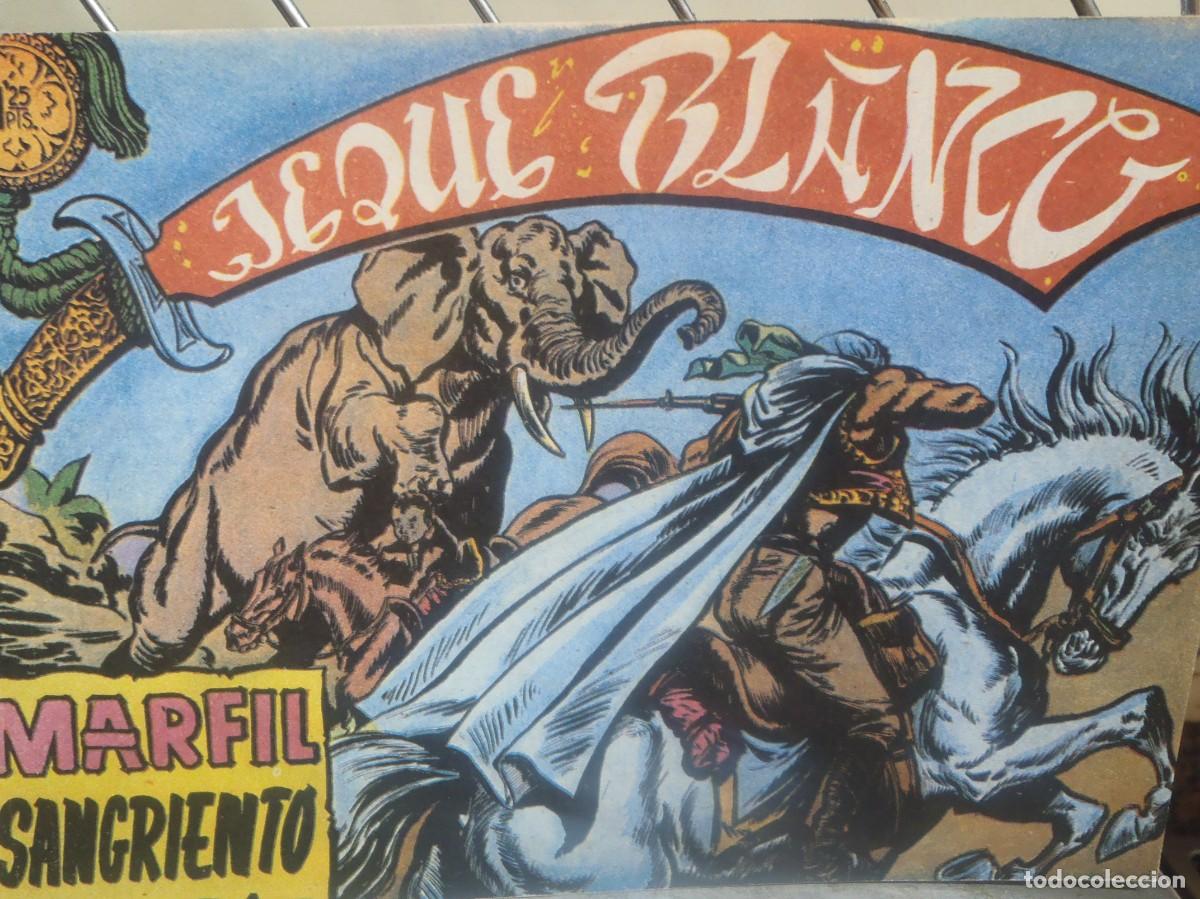 Tebeos: JEQUE BLANCO - N&ordm; 10 - FACSIMIL - Foto 1