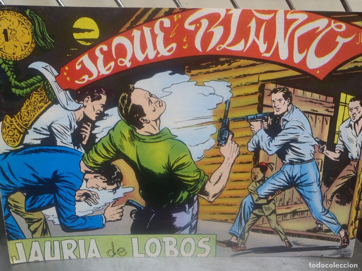 Tebeos: JEQUE BLANCO - JAURIA DE LOBOS - FACSIMIL - Foto 1