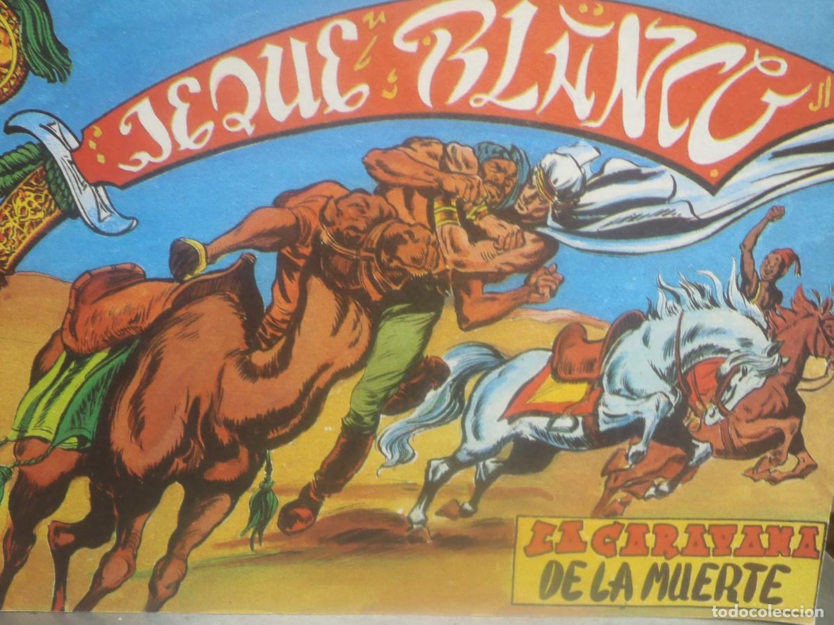 Tebeos: JEQUE BLANCO - N&ordm; 6 - FACSIMIL - Foto 1