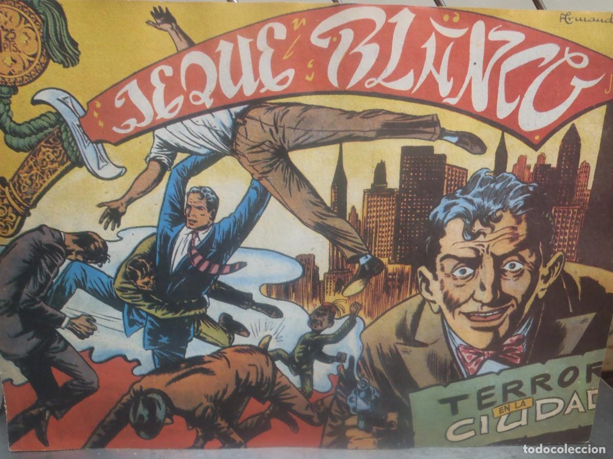 Tebeos: JEQUE BLANCO - N&ordm; 22 - FACSIMIL - Foto 1