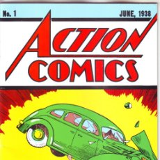 Tebeos: COMIC DE SUPERMAN REEDICIÓN DEL NÚMERO 1 DE 1938 EN ESTADOS UNIDOS EN PERFECTO ESTADO. Lote 403343954