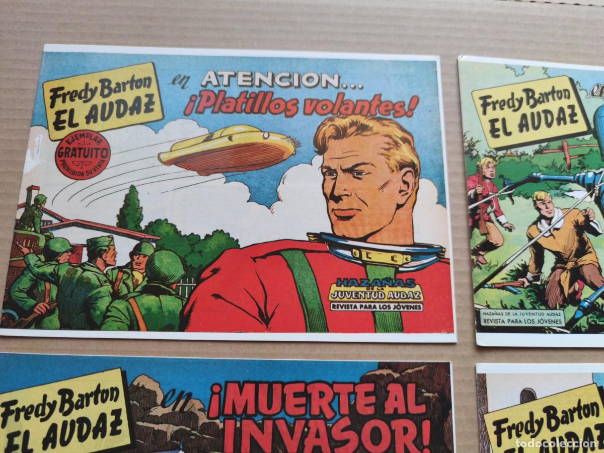 Tebeos: FREDY BARTON (REEDICI&Oacute;N) 9 N&Uacute;MEROS. BUEN ESTADO. - Foto 2