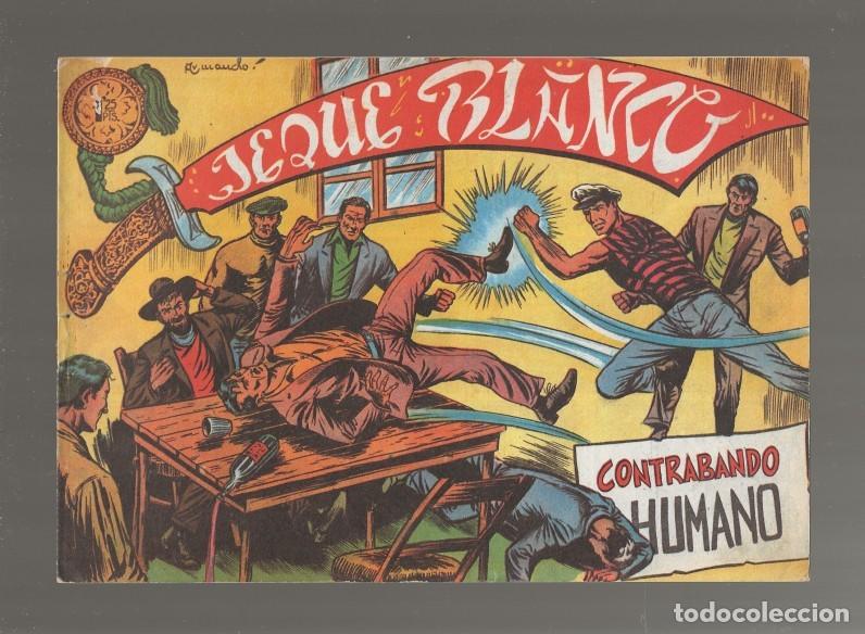 Tebeos: JEQUE BLANCO N&ordm; 25 - CONTRABANDO HUMANO - EDICIONES B.O. 1982 - Foto 1