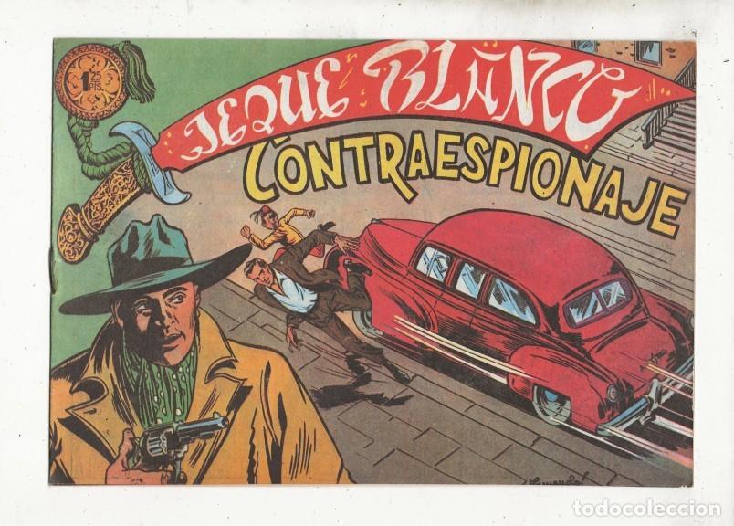 Tebeos: JEQUE BLANCO N&ordm; 28 - CONTRAESPIONAJE - EDICIONES B.O. 1982 - Foto 1