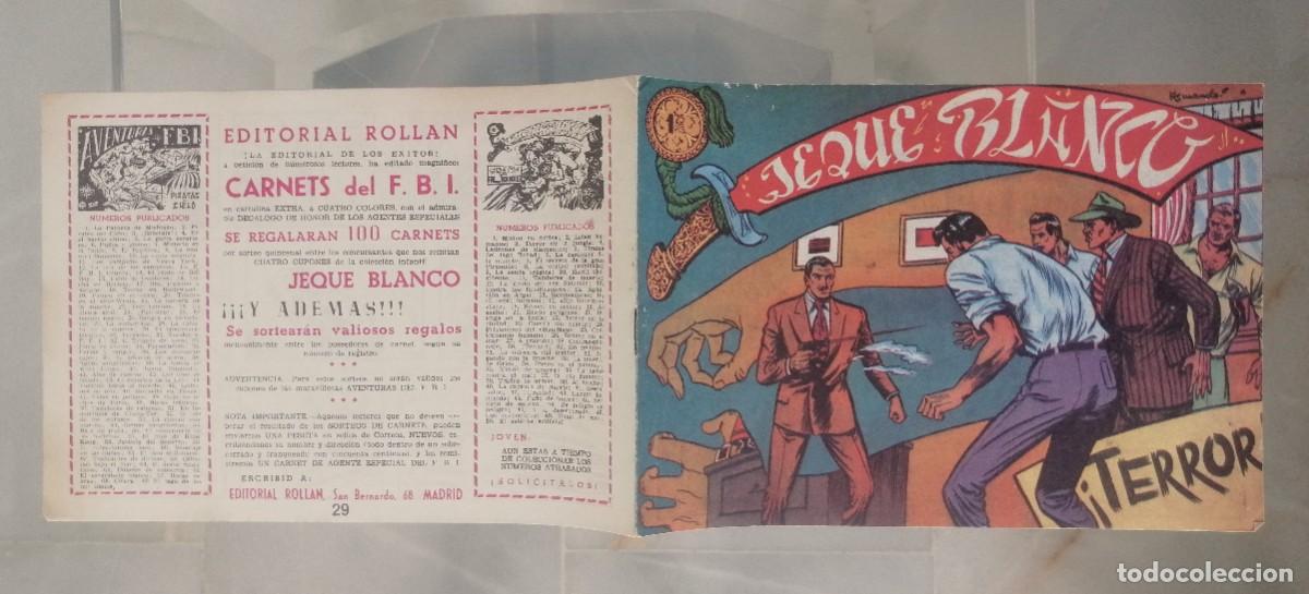 Tebeos: JEQUE BLANCO N&ordm; 29 - &iexcl; TERROR ! - EDICIONES B.O. 1982 - Foto 3