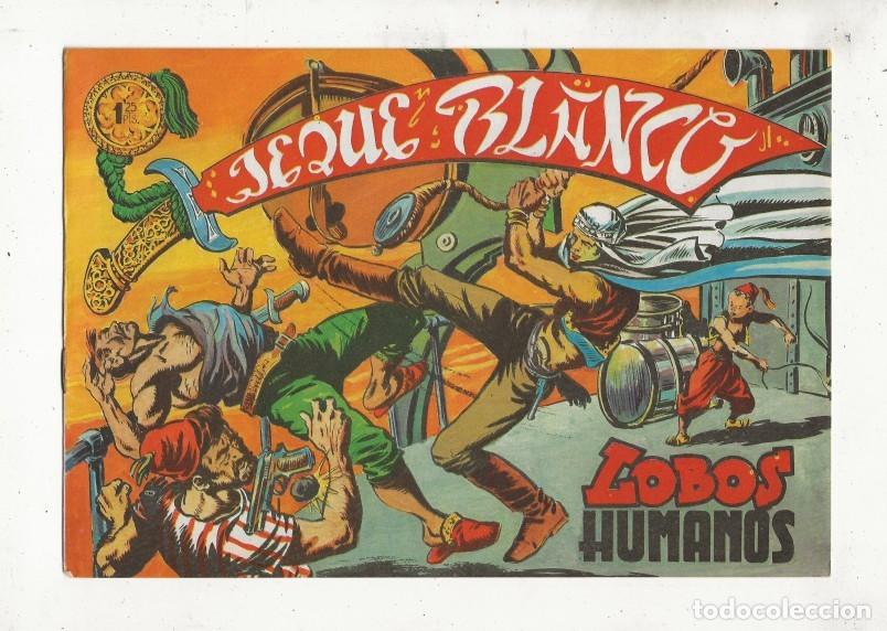 Tebeos: JEQUE BLANCO N&ordm; 2 - LOBOS HUMANOS - EDICIONES B.O. 1982 - Foto 1