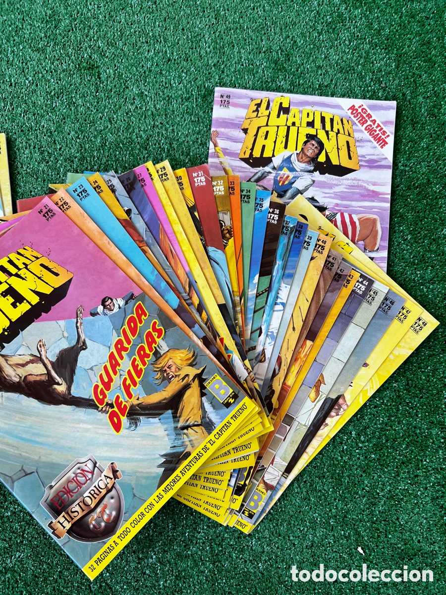 Tebeos: 49 c&oacute;mics Capit&aacute;n Trueno numerados consecutivos - Foto 3