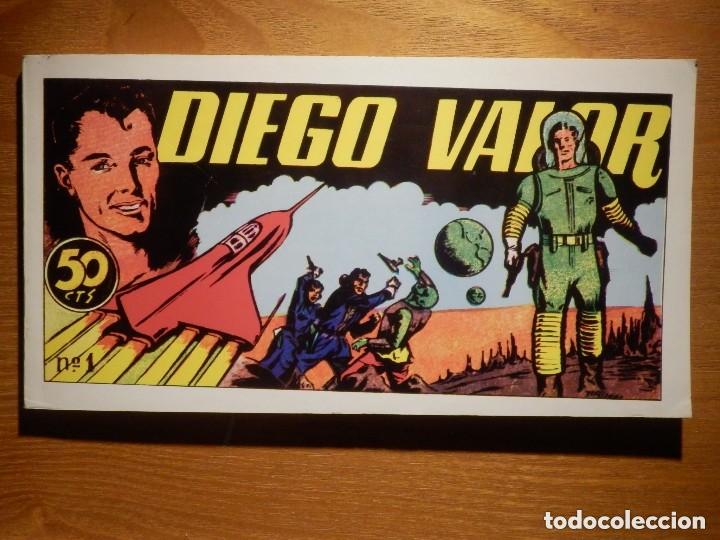 Tebeos: DIEGO VALOR N&ordm; 1 - REEDICI&Oacute;N - Foto 1