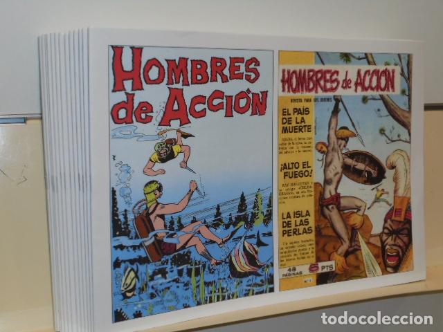 Tebeos: HOMBRES DE ACCION COMPLETA 16 NUM. REEDICION - Foto 1